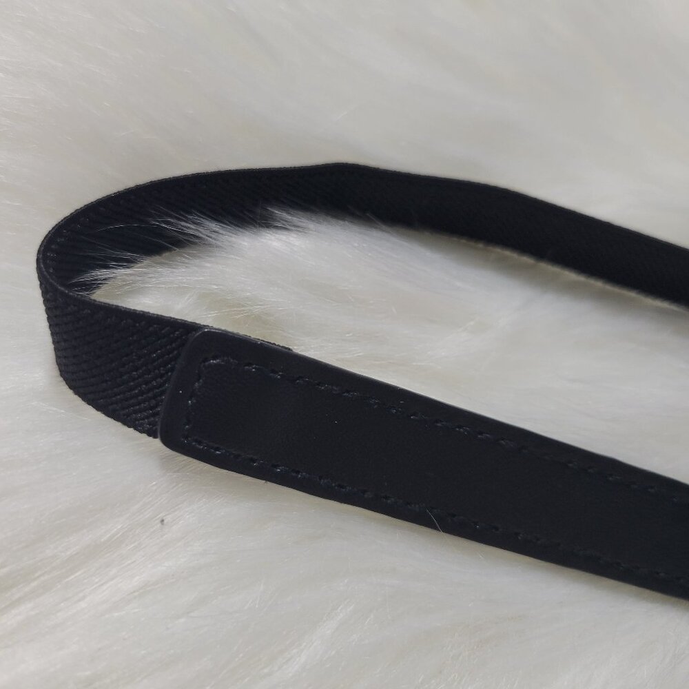 Black Elastic Stretch Belt - Picture 7 of 7